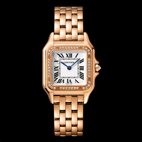 panthere de cartier watch dupe|cartier panthere watch with diamonds.